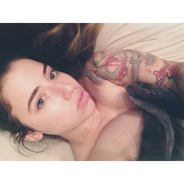 sashsuicide:  I’ve missed you #IG #nofilter #girl #tattoos 