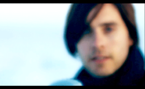 (****) #A beautiful lie #Jared Leto #Jared leto music video #Beautiful#Blue eyes#Kpuff-gifs