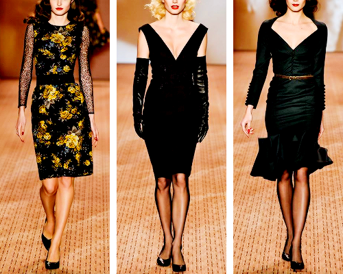 laceypinup:  fashion-runways:LENA HOSCHEK Fall/Winter RTW 2015can i have them all