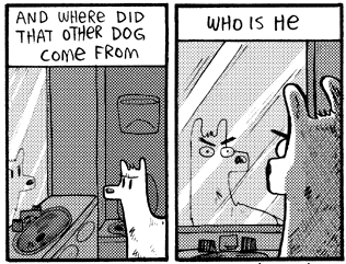raisinbrandy: feathered-dragoness:  daisenseiben:  dogmobile:  skellicott:  whowasphoone:  skellicott:  I’m really glad that KC Green’s work is being more widely recognized after the whole “This is not fine” comic came out. He’s been in the