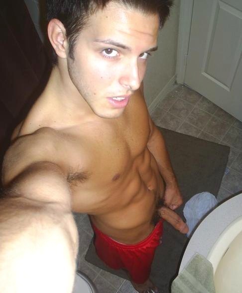 gayboyselfshots:  See more horny nude amateur boys showing off their cocks at Gay