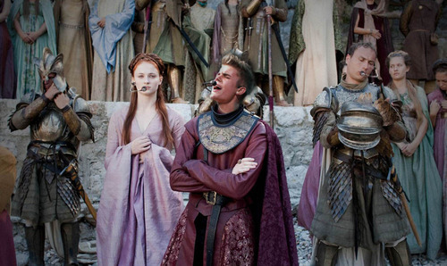 Joffrey Bieber featuring the backup vocals of Lady Sansa Stark and The Kingsguard! Fan submission (c