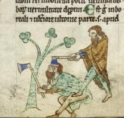 connieportershiplog:  artfreyparis: Medieval Death Bot shows the various terrible and horrible ways people died in the Middle Ages  Walter of Hockwold, died 1270, being struck on the head with an axe, called a sparthe, in an altercation over a cow Henry,