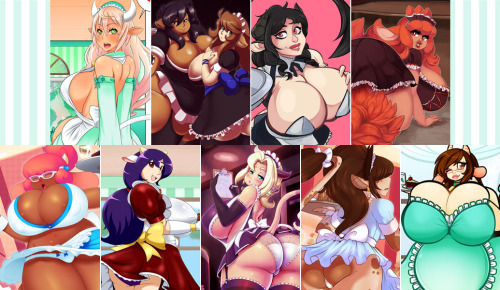 eikasianspire:  Hey everyone! So a few artists and I got together in order to create Cafe Moo, a small but special celebration of cowgirls and maids. You can purchase this folio using the links below: Pay What You Want – ŭ Suggested -Includes all