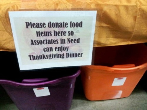 (via Photo: This Ohio Walmart Is Running a Food Drive for Its Own Workers - Jordan Weissmann - The A