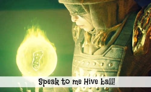 Speak to me Hive ball!
