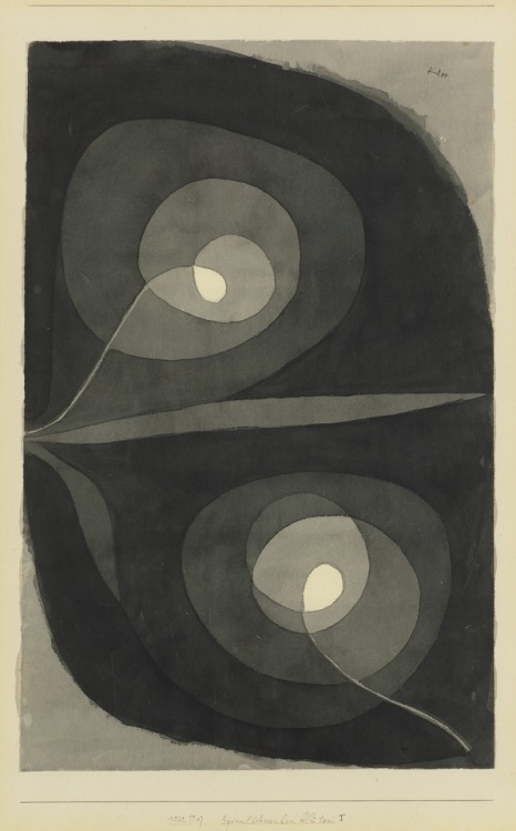 gatakka:Paul Klee - Spiralschraubenbluten (Spiral Screw Flowers), 1932.