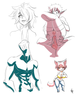 Self Indulgent Doodles To Keep Up Practiceplus Elphelt