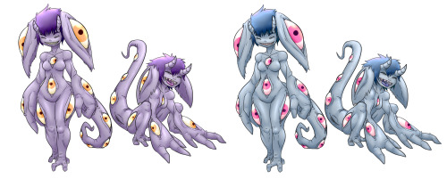 Eyeball Alien Girl