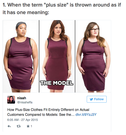 stylemic:  The plus-size clothing industry is worth $17.5 billion. And yet stores