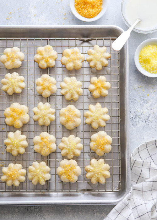 sweetoothgirl:   LEMON SPRITZ COOKIES porn pictures