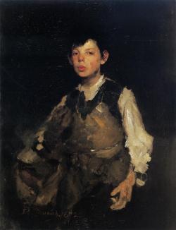 Frank Duveneck, Whistling Boy, 1872