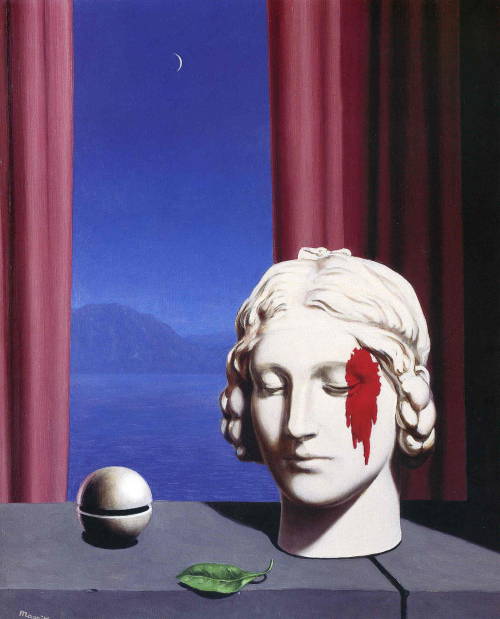 Mémoire (Memory) by René Magritte, 1948. (Click for hi-res)