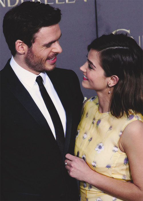 Richard Madden and Jenna Coleman LA Premiere Of Disney’s Cinderella