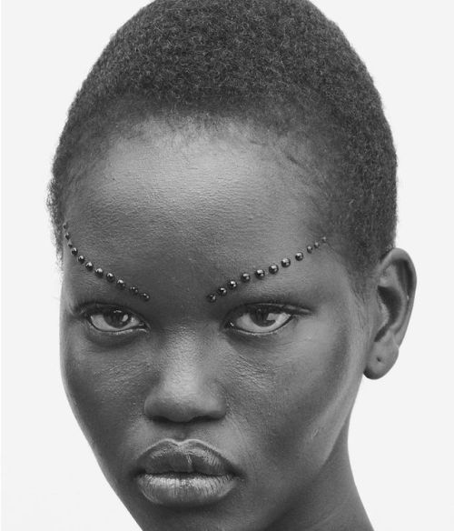 modelsof-color:Adut Akech by Mert Alas & Marcus Piggott for Vogue UK - December 2020