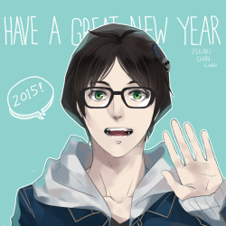 oekaki-chan:  Have a great new year…!! There are 365 blank pages to be filled guys!!