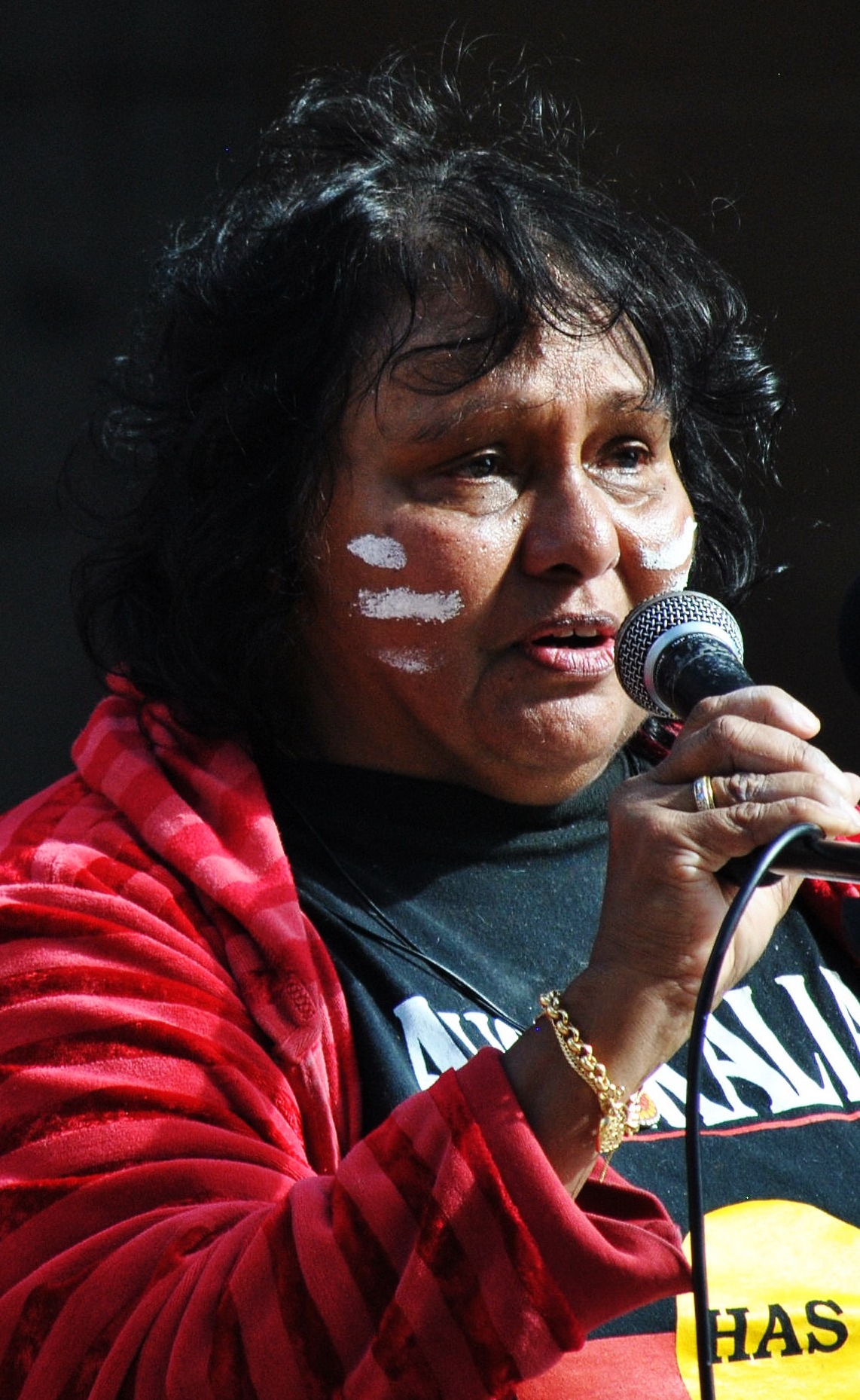 nativeundercover:  deliciousfriend:  Over 3000 people rallied and marched in Brisbane