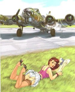 Aviation Pin Ups