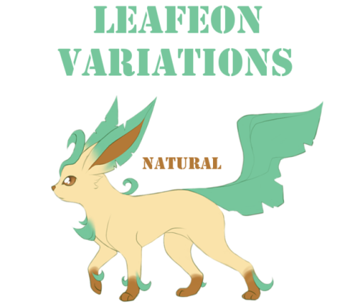 clearjello:These were supposed to happen a while ago. Oops.Leafeons as root veggies. :>