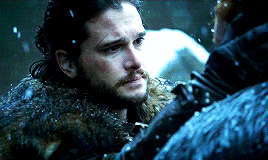 gifsofgot:When the snows fall and the white wind blows, the lone wolf dies but the pack survives.