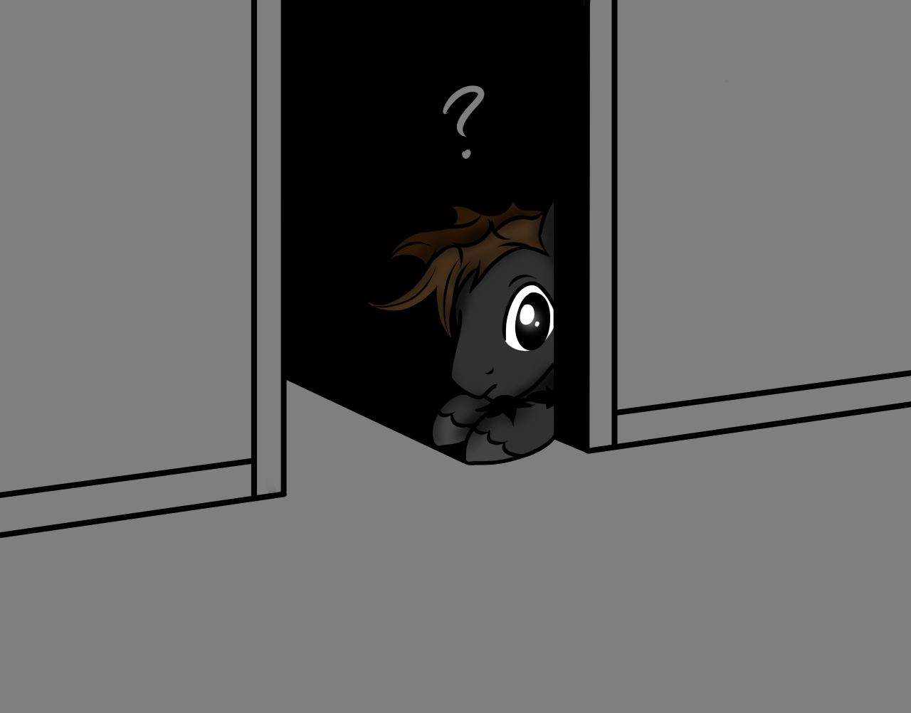 asksketchyskylar:*Creepy Doll*Is this another nightmare?..Bananapie  xD Oh dear&hellip;.
