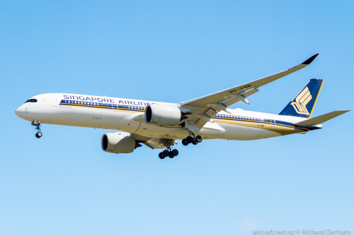 Singapore Airlines A350 landing at ChristchurchType: Airbus A350-941Registration: 9V-SMMLocation: Ch