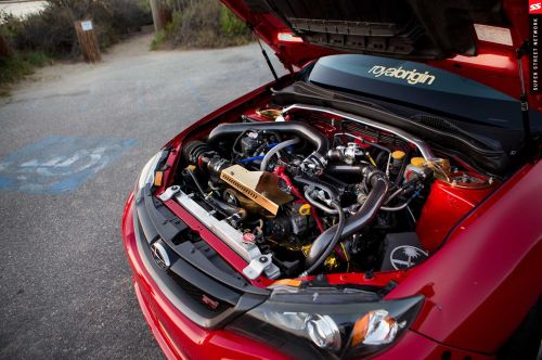 Porn Pics upyourexhaust:  Big-turbo ‘09 Subaru STI
