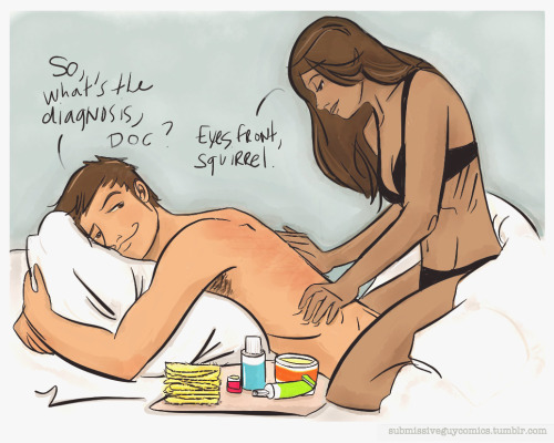 submissiveguycomics: Aftercare Series #4: For dominant folks who care for submissives with 