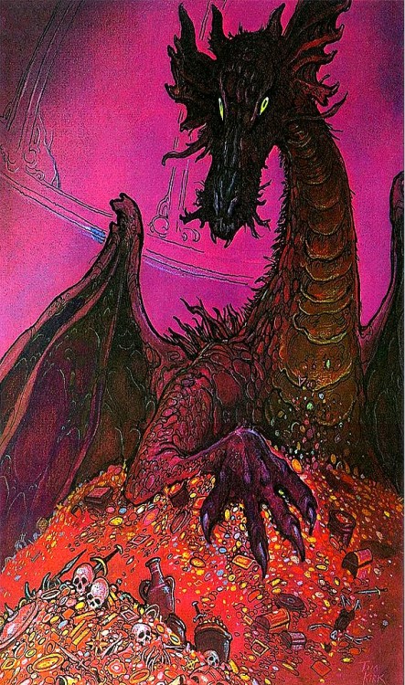 translucentmind: Smaug // Tim kirk