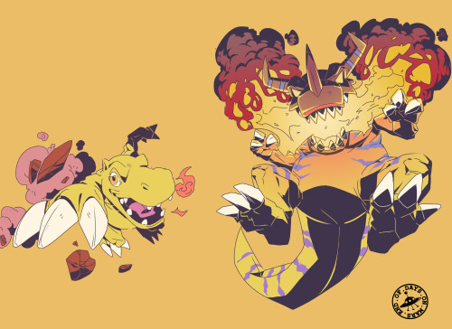 signsoflifeonmars:  If you’re good I’ll draw Gabumon too :} 
