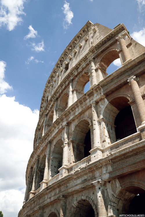 artschoolglasses: The ColosseumRome, Italy