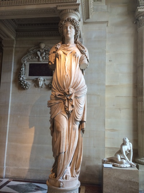 mythologer: Louvre Museum. RoomSalle des CaryatidesSully wing - Ground floor - Room 17 - Salle des C