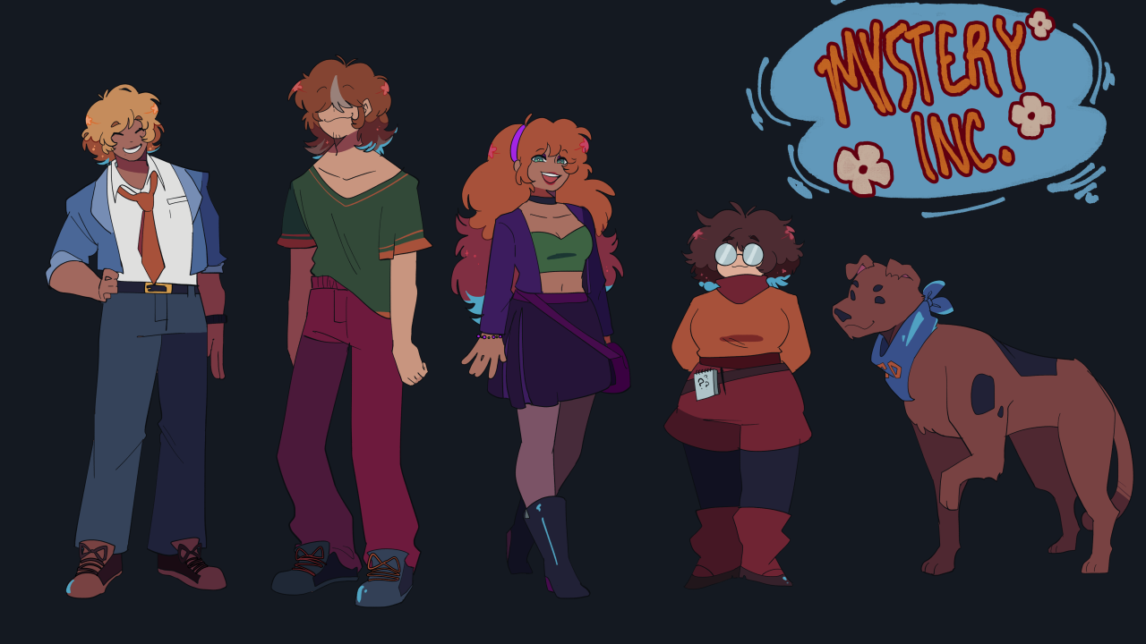 channydraws:meddling kids yo
