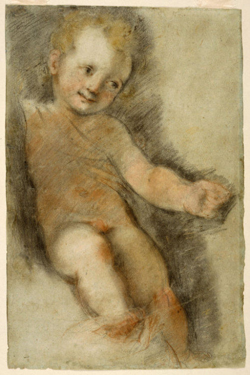 koerperlich:Federico BarocciChrist Child: Study for the Madonna di San Giovanni, c. 1565