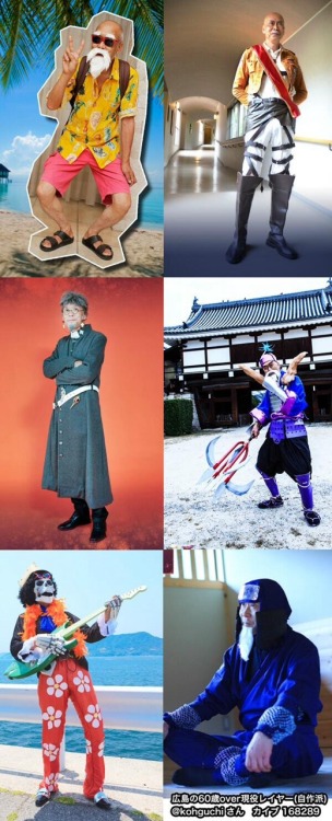 avatati: medinabigmom: 64 year old cosplayer, I’m not sure that is sad or cool, but he sure kn