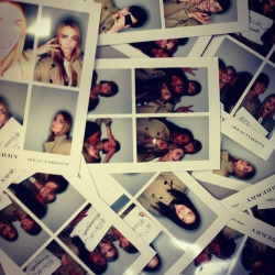 karla-world:  photobooth at the Burberry