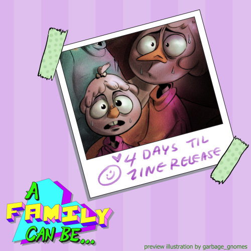 Only 4 days until the release of “A Family Can Be” an OK K.O. Fanzine!Available for download/purchas