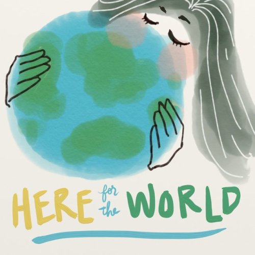 Our graphic artist, Caris created such a beautiful piece. We must be here for Earth, as we are all E