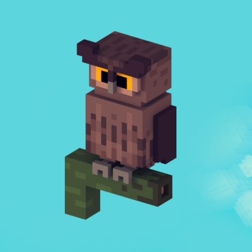 Voxel owls!