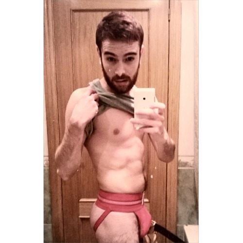 isaacfolch:  Caught in jockstraps. Follow @Isaacfolchmusic on instagtam