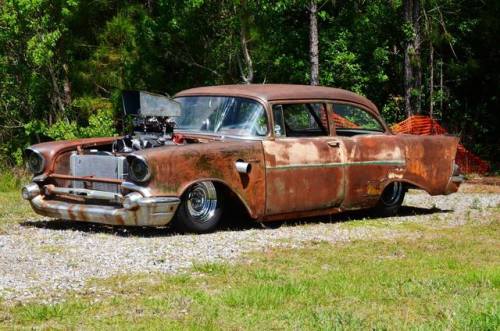 anrill:  ‘57 Chevy built by Richie Brasmer and his son, Ryan Lyons