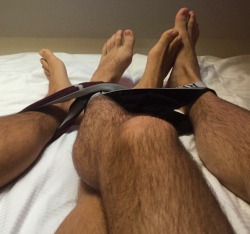 Hairy barefoot men, and other smut