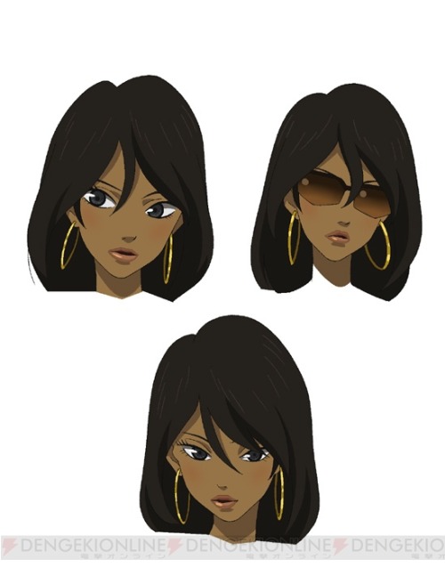 leseanthomas:  So difficult finding model sheets from his show. Hiroshi Shimizu (Character Designer/ Chief animation director) is a GENIUS! Michiko To Hatchin model sheets.  