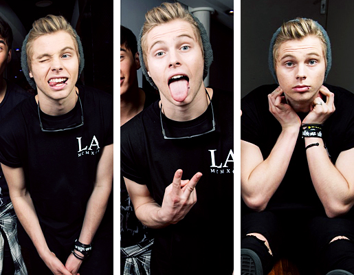 hemmosource:  Luke in the Paris Photoshoot x 