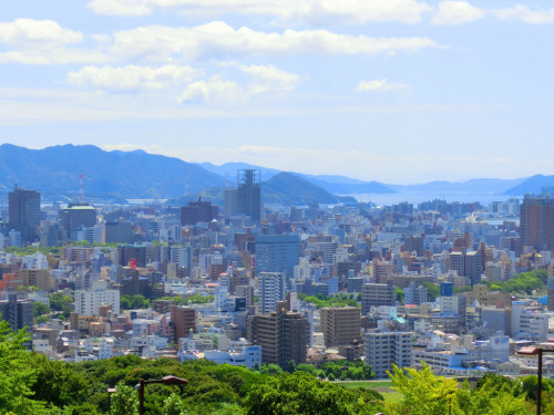 Overlooking Hiroshima City(3)　広島市俯瞰（3） by hi-tlz