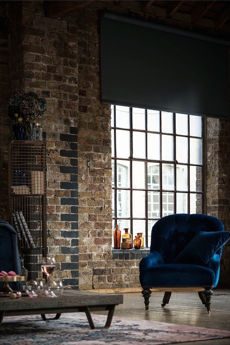 madabout-interior-design:  Industrial Living: Bohemian Loft Style 