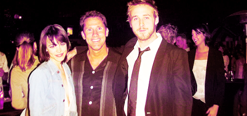 Nicholas Sparks with the cast of his movies.