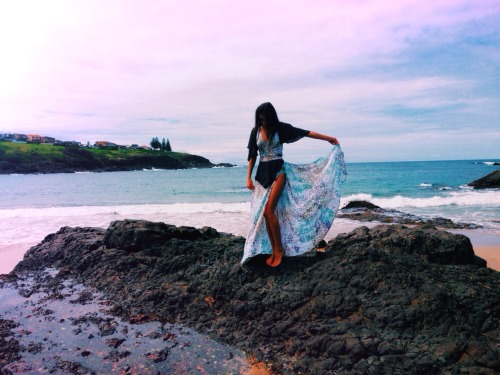 blissancity:fairy floss skies with @taragrace the label dress Instagram: @shellyvincze