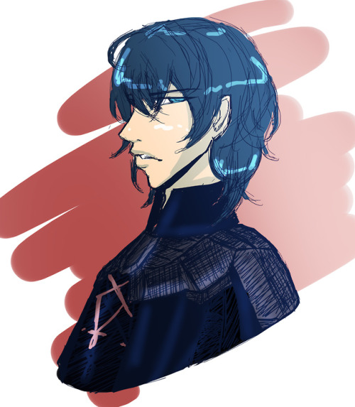 stephicness: I’m bad at sleeping on time.So have a M!Byleth!