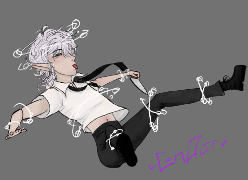 DREW AN ELF BOI